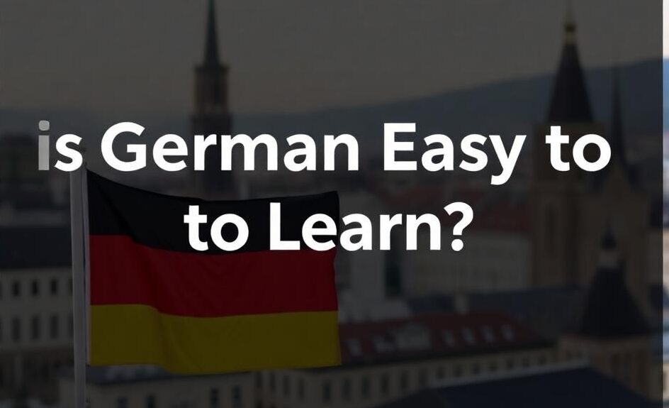 Is German easy to learn?